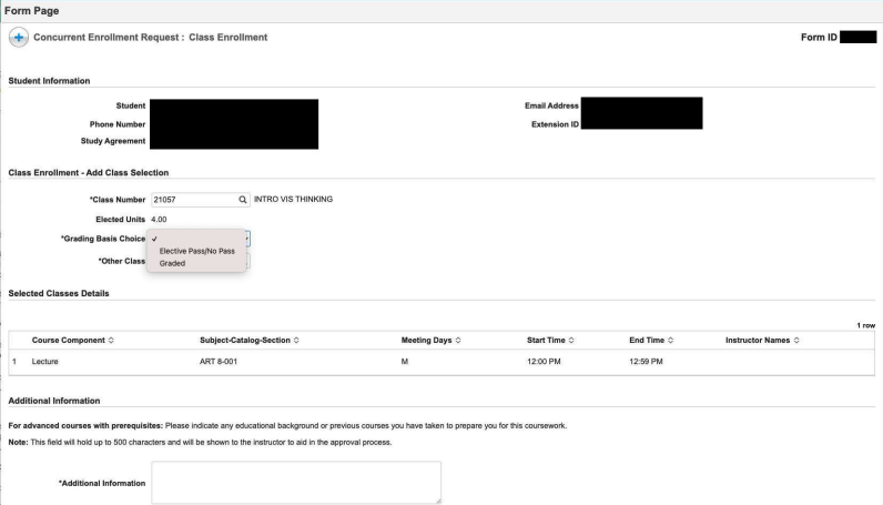 6. Class App - Grading Basis Option.png